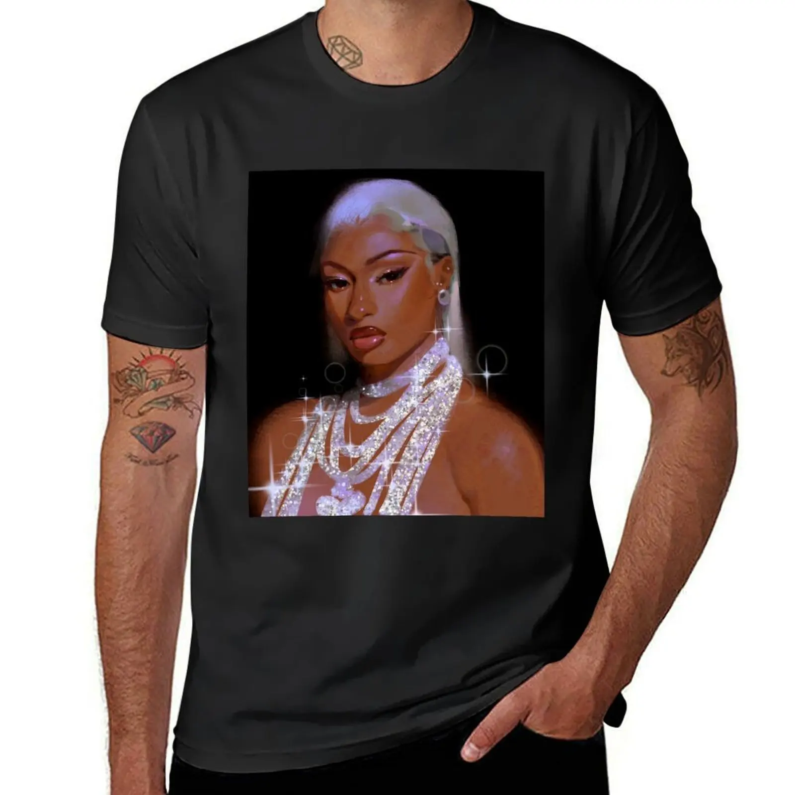 Megan Thee Stallion T-Shirt customs heavyweights sports fans heavyweight t shirts for men