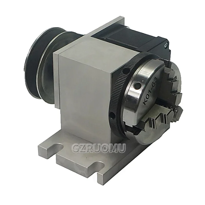 65MM CNC Tailstock and 4th Axis Rotary Axis - High-Precision Numerical Control Dividing Head with Thimble Tail Seat