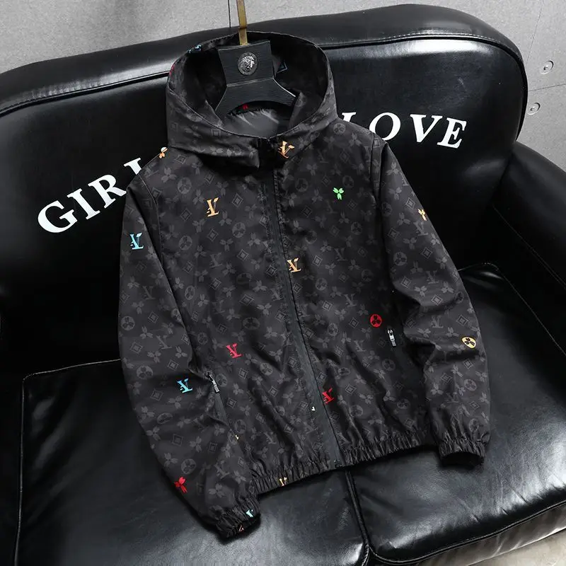 

Модное брендовое пальто, мужская весенне-осенняя трендовая красивая мужская куртка 2025 года, повседневный топ с капюшоном, мужская одежда