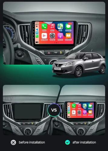 Imagen 2 del producto Android 15 4G WIFI para Suzuki Baleno 2015 - 2022 soporte de pantalla GPS cámara Raer Carplay OBD reproductor de vídeo de Radio Multimedia para coche