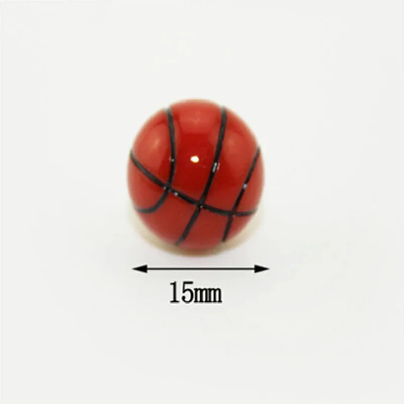 1:6/1:12 Dollhouse Miniature Sports Balls Soccer Football and Basketball Decor Toy