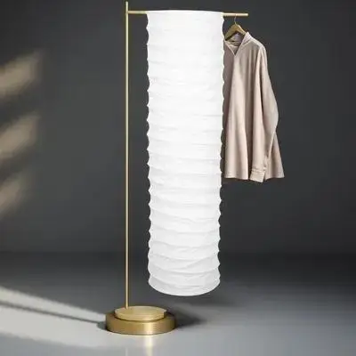 

Simple Nordic Floor Standing Lamp Shade Paper Light Cover Bedroom Living Room Natural Warm Lighting Decorative