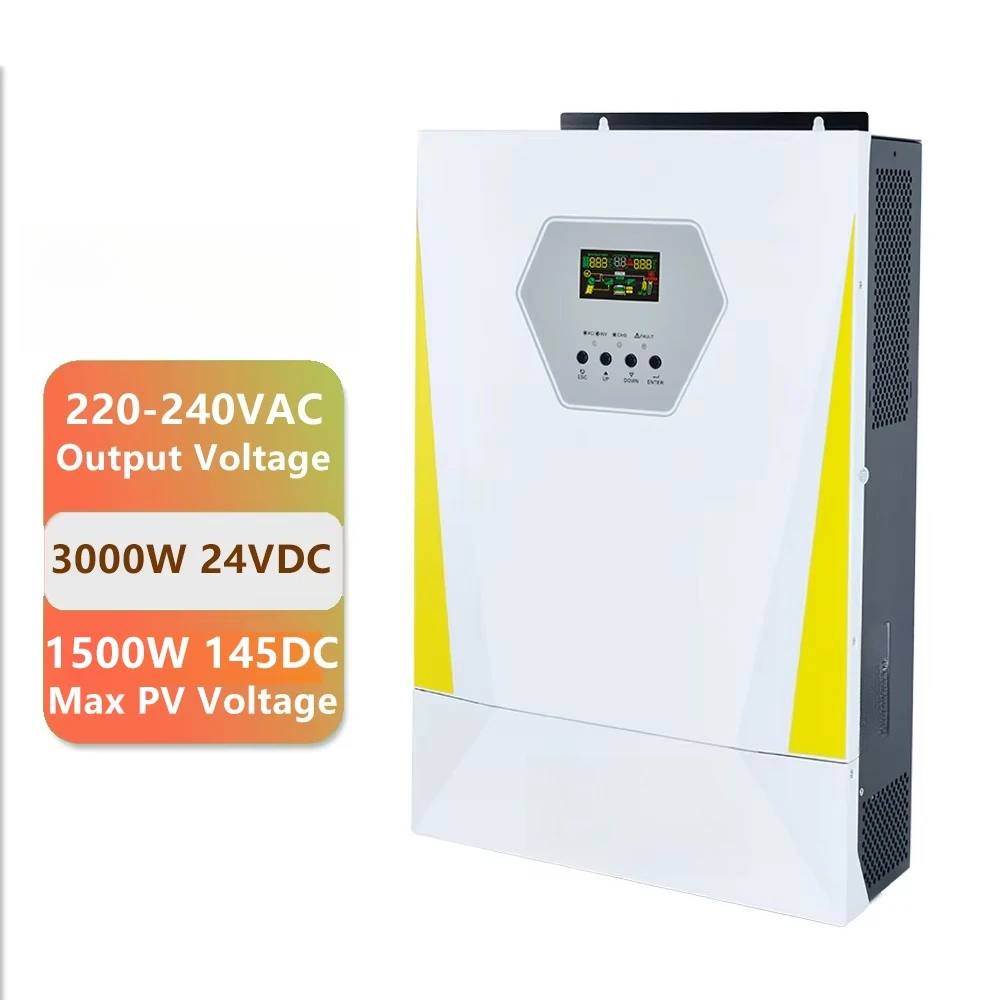 Lithium Battery Hybrid Solar Energy System Monocrystalline Silicon Panels Hybrid Inverter MPPT Controller 10 kW Air Conditioning