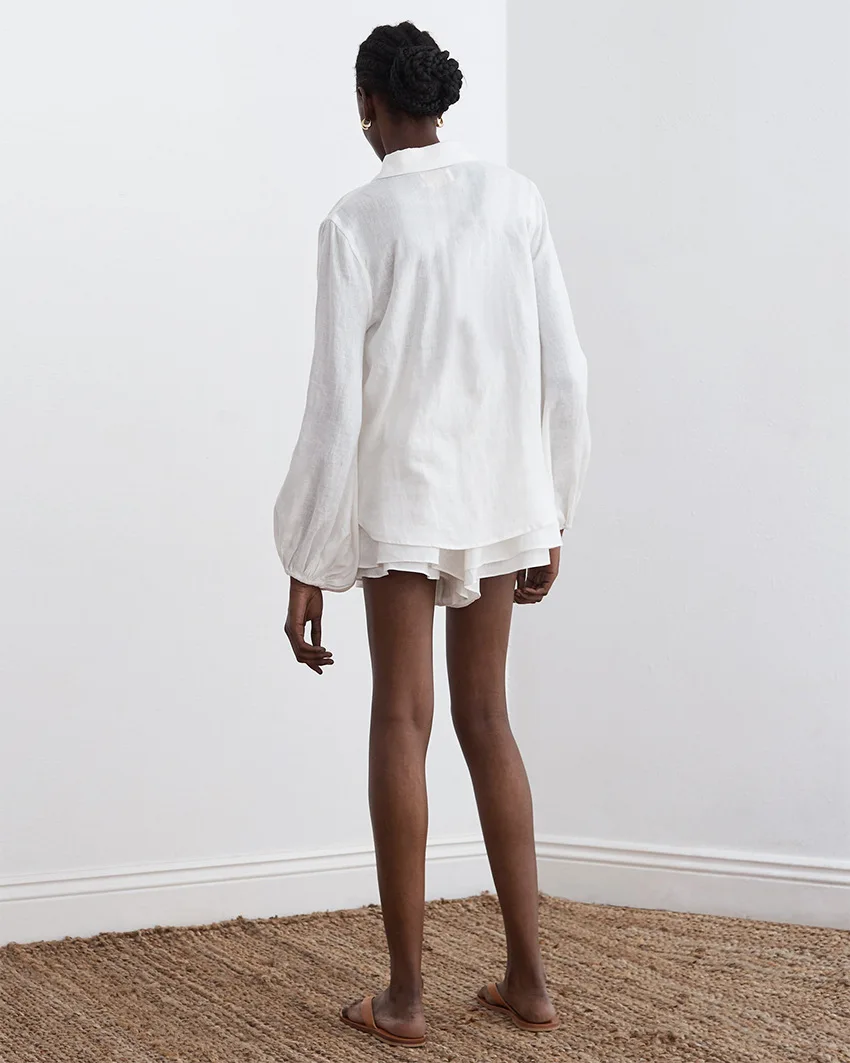 

Faionable Белый женский топ, комплект из двух предметов с кружевным краем, комплект из полиэстера для детей 8–25 лет