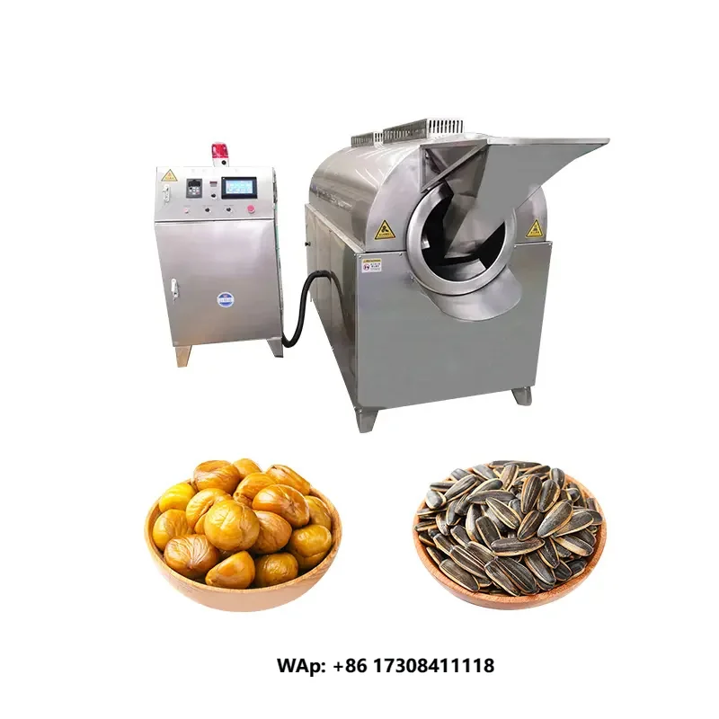 Tostadora Eléctrica Automática de Granos de Café, Máquina para Tostar Nueces y Cacahuetes