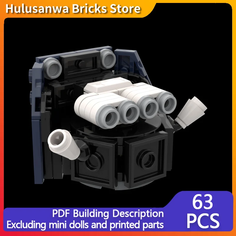 

Space Observatory Model MOC Building Bricks War Equipment Modular Technology Gifts Holiday Assemble Children Toys Suit