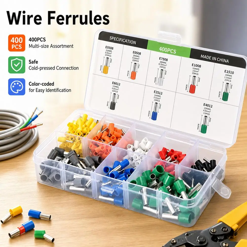 Tube Type Terminal Block Cold Pressed Terminal Block Pin Type Terminal Block European Style Tube Type Terminal Block Box