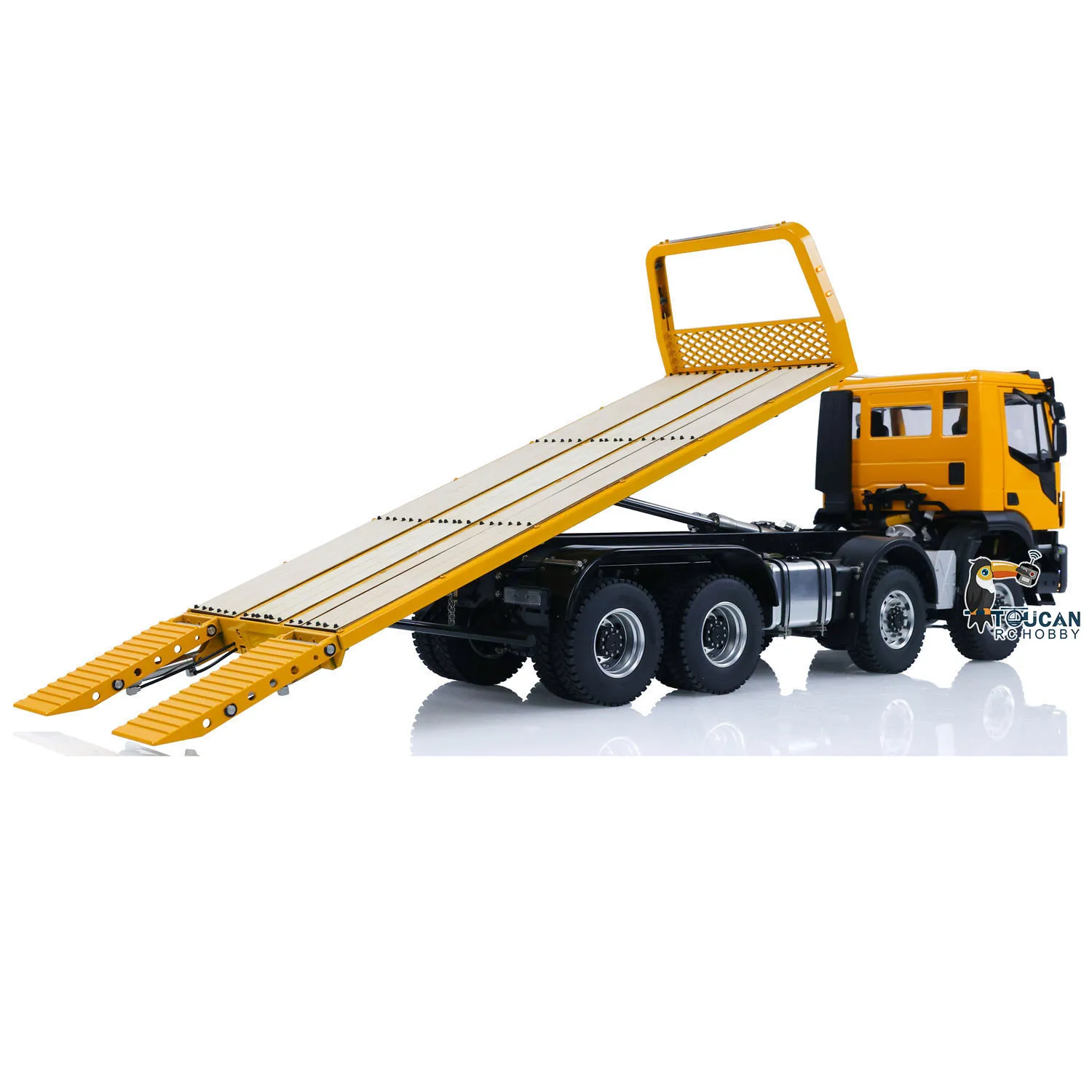 

1/14 RC гидравлический Wrecker Truck 8x4 мотор сервопривод ESC дистанционное управление спасательные машины окрашенная собранная металлическая модель автомобиля игрушка TH23194