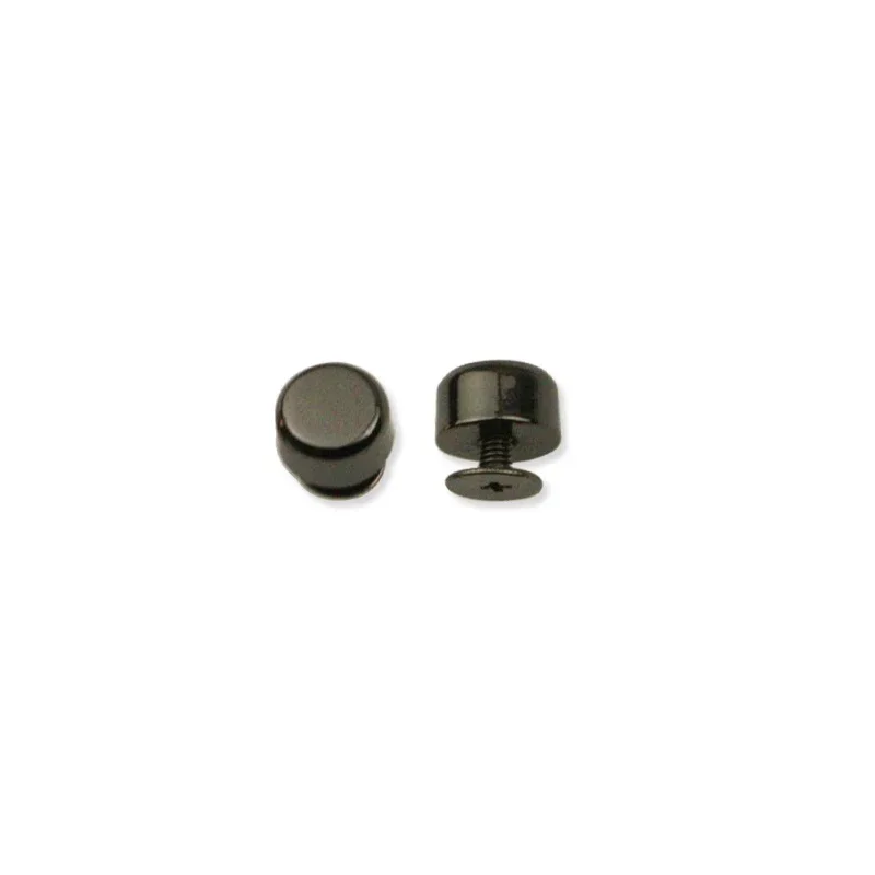 10/20/50 Stück Meetee 10 mm flache Schraube, Taschenzubehör für Hanbag-Bodenstecker, Schrauben, Nieten, DIY-Näh-Hardware, Fuß-Nagelschnallen