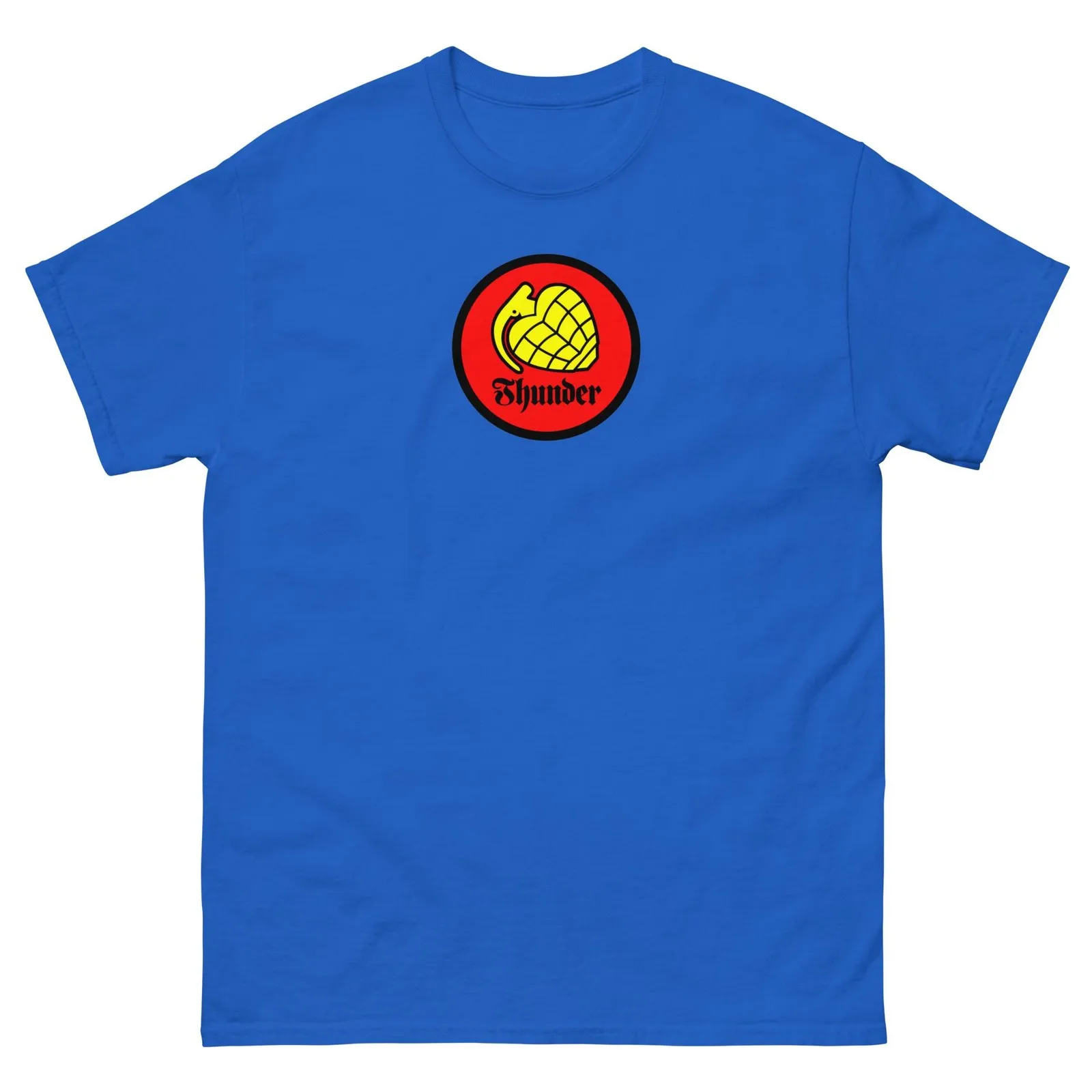 Hot Sale Thunder T Skateboard T-Shirt High-end Luxury Unisex Style Both of Men and Women