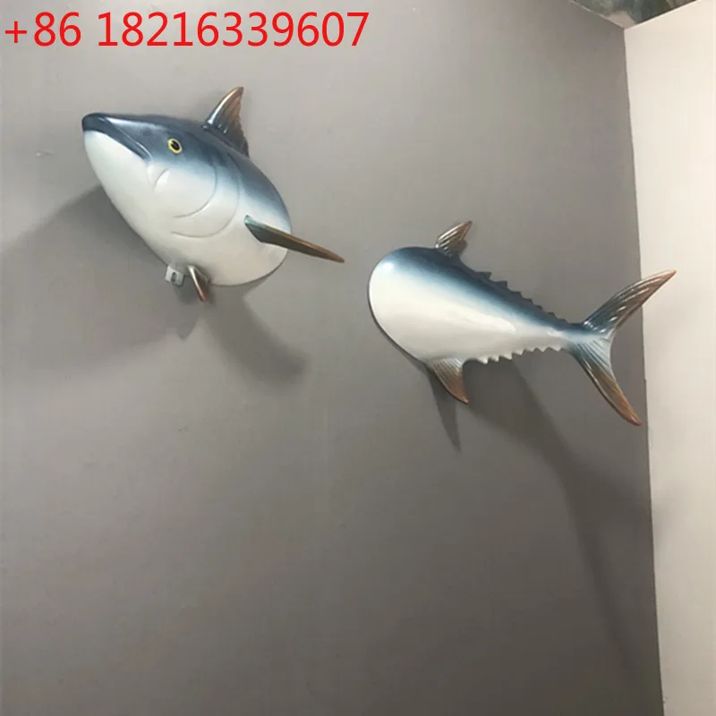 YAO layout wall decoration tuna wall hanging commercial wall decoration simulation