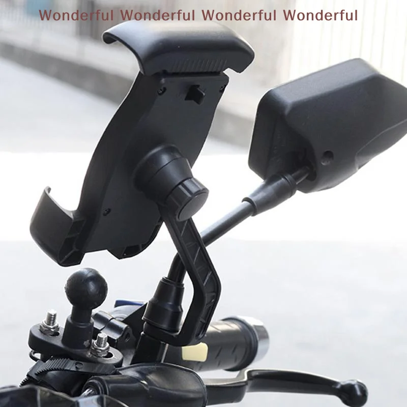 Motorcycle Handlebar Mount Accessories U Bolt Base Kit with Ball Clamp Bracket Holder for Phone GPS Versatile Use