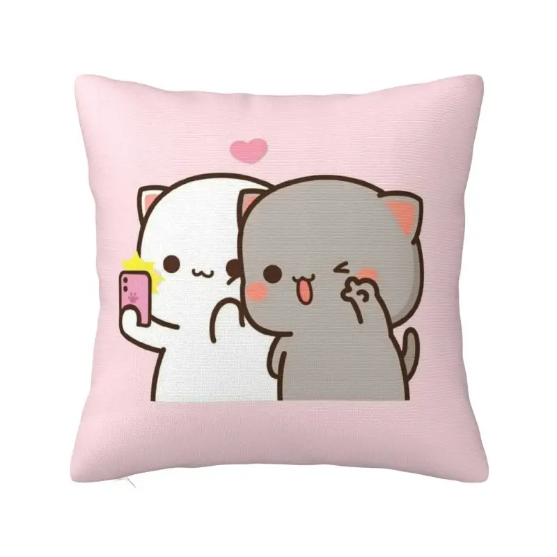 Custom Bubu And Dudu Square Pillow Cover Home Decorative 3D Double Side Printed Cushion Cover for Living Room