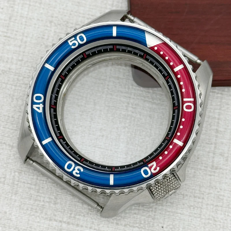

Mod NH35 Case SKX007 Watch Case Sapphire Crystal Resin-Coated Bezel Fit NH35 NH36 NH38 4R 7S Movement 10ATM Water-Resistant Case