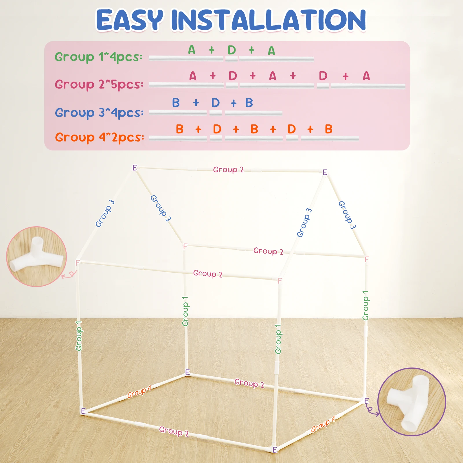 Indoor Outdoor Folding Kinder Zelte Tipi Baby Haus Mädchen Prinzessin Schloss Kinderzimmer Spielzeug Haus Kind Bett Spiel Große Spielzeug Zelte Picknick