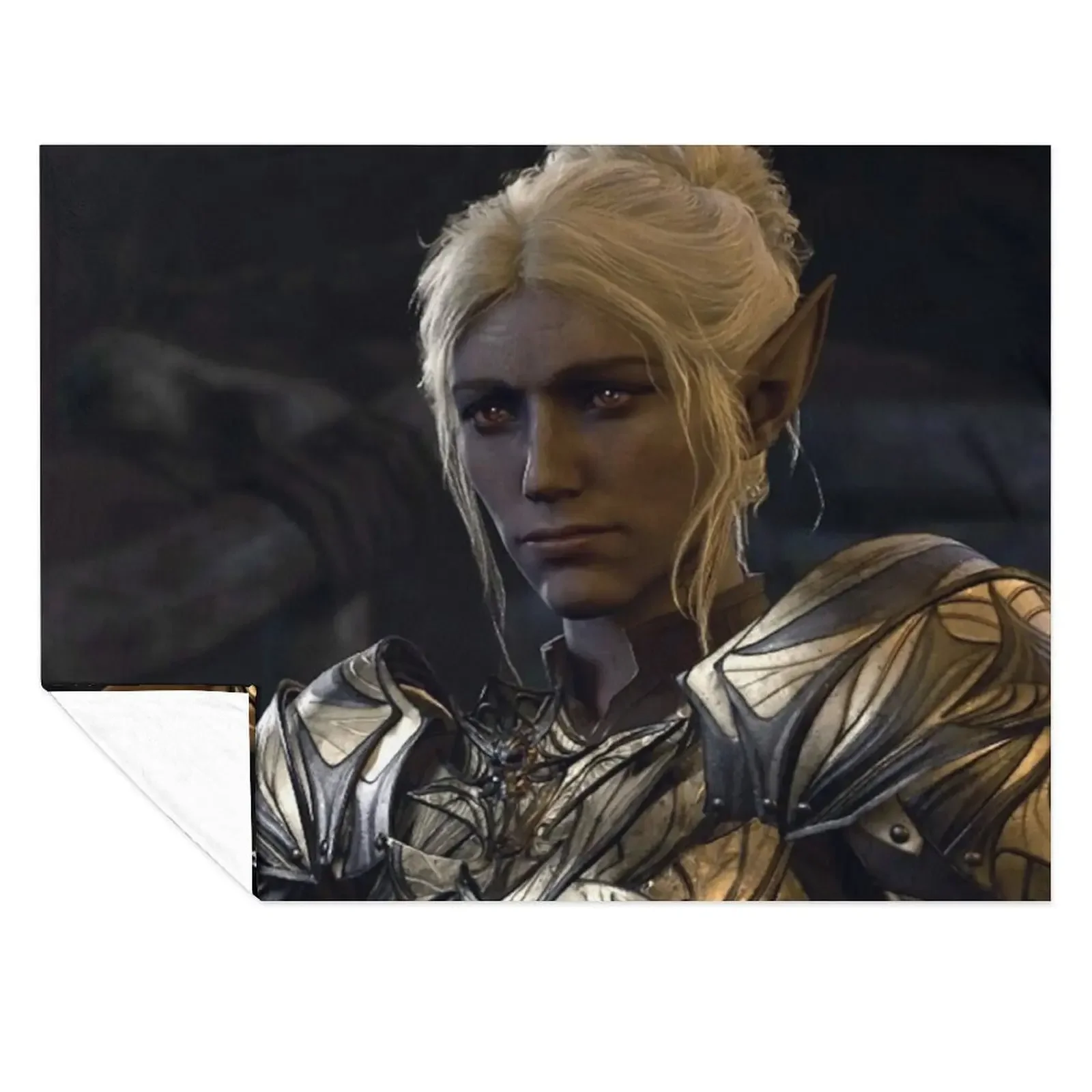 

Minthara the Drow Elf Oathbreaker Paladin Adventurer first meeting Throw Blanket Luxury Brand Sofa Furrys funny gift Blankets