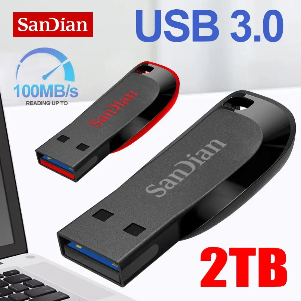 USB 3.0 Flash Drives 2TB Type C High Speed Metal Pendrive Portable USB Drive Waterproof Memory Stick 128GB USB Disk