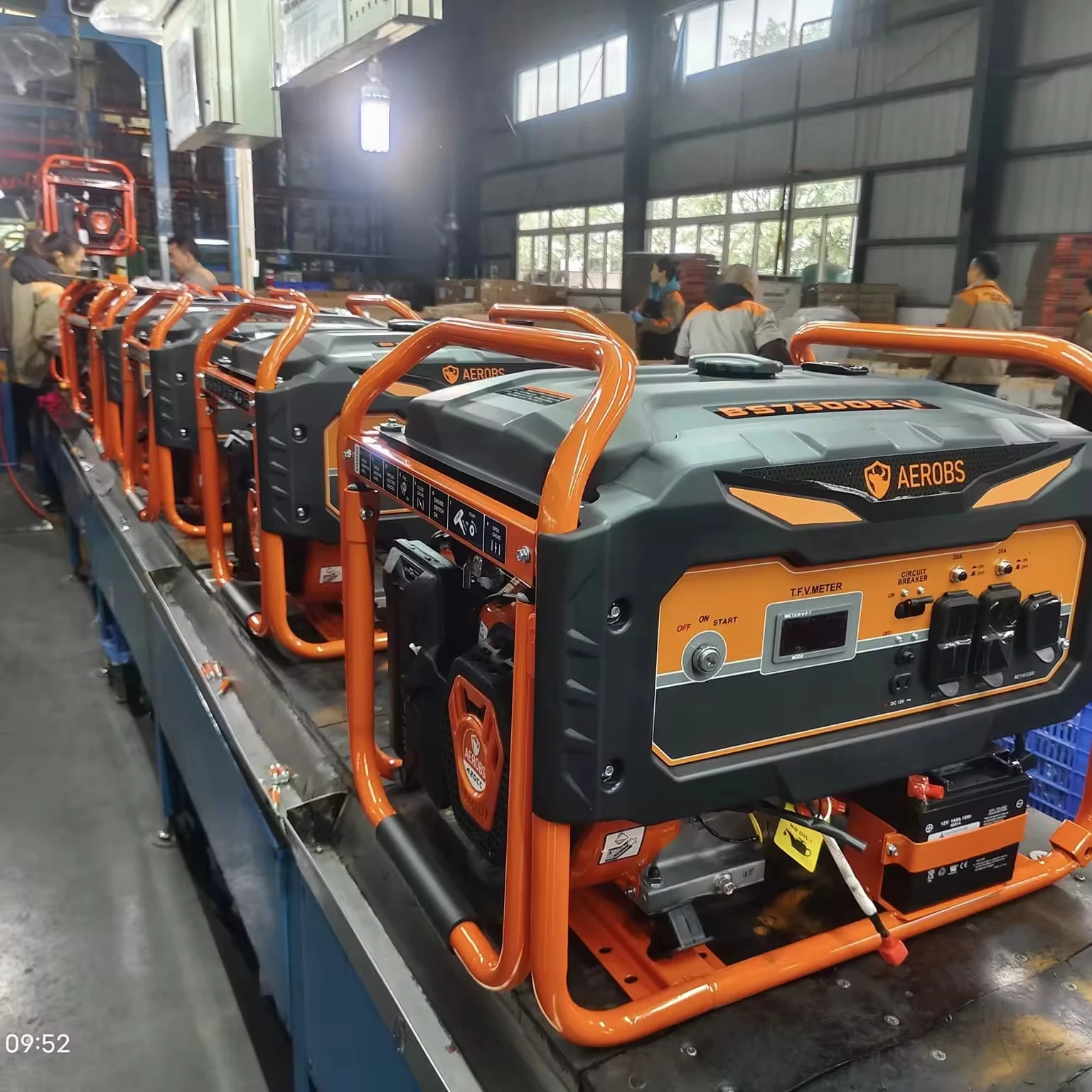 

AEROBS 3kva Electric Self-Start Generator Set 3000w