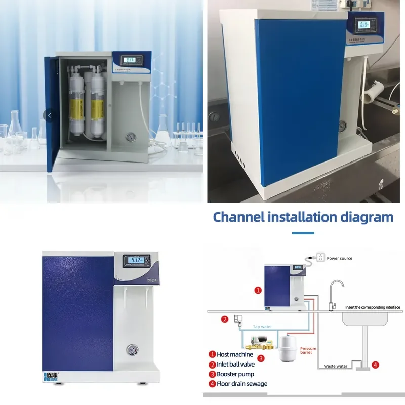 Modular Laboratory Deionized Water Generator Expandable for Increased Water Demand Lab Use