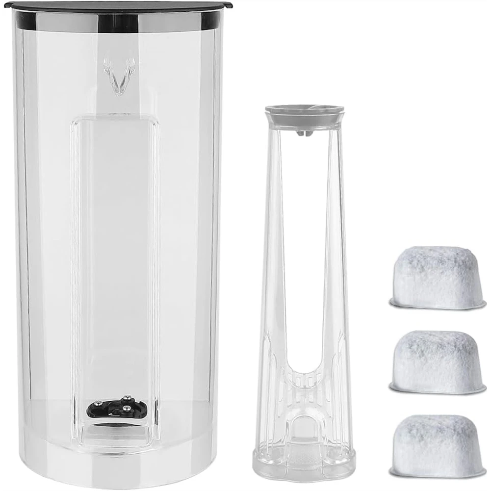 لقطع غيار ماكينة صنع القهوة Keurig K-Express خزان المياه مع حامل الفلتر و3 مرشحات مياه الفحم #1