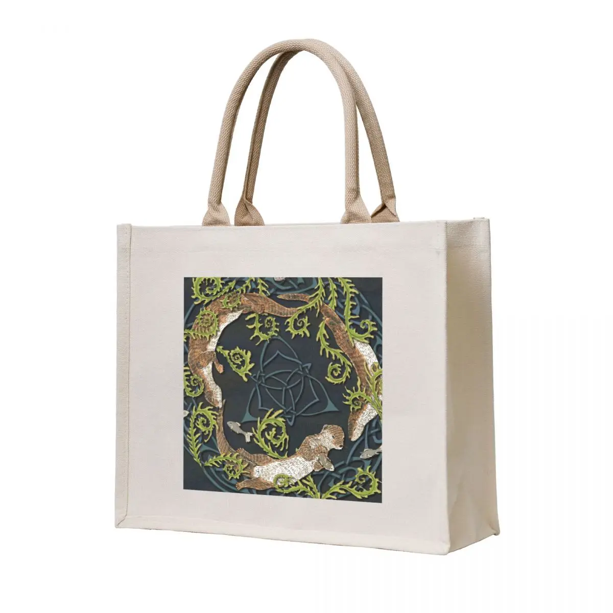 

Celtic Otters Tote Bag Canvas bag for women tote bag women Eco Canvas