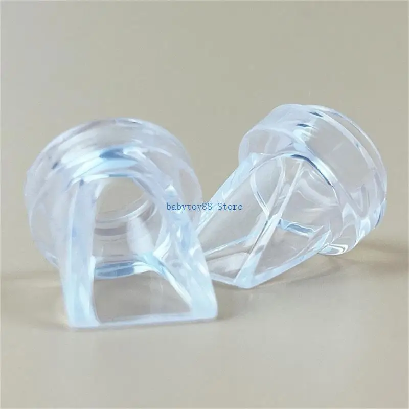 Y4UD 4in1 شفة وحاجز سيليكون وجامع الحليب منقار البط صمامات القرن لاستبدال المضخة الكهربائية S21 S18