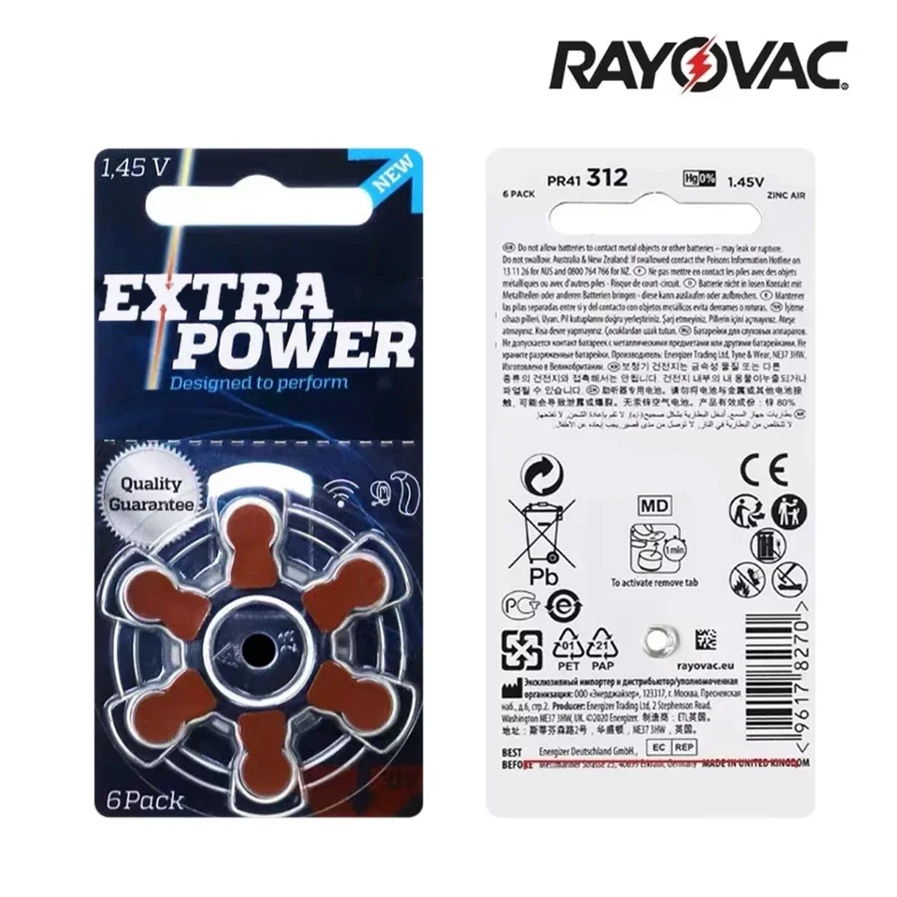 6-60Pcsrayovac Extr…