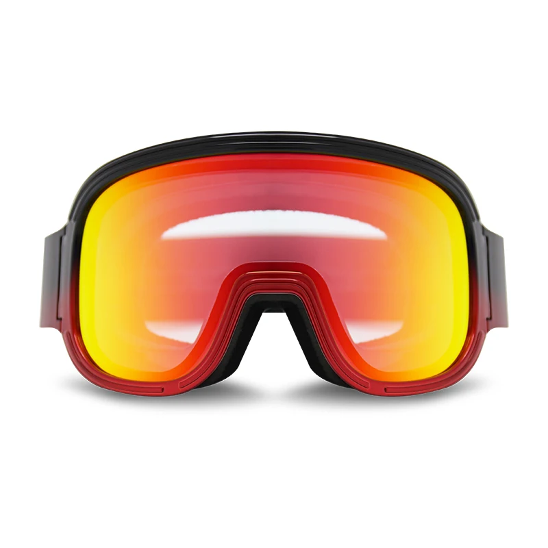 

Индивидуальные пластиковые лыжные очки с защитой от запотевания для зимних видов спорта, сноуборда, велоспорта, с цилиндрическими линзами, для повышения продаж