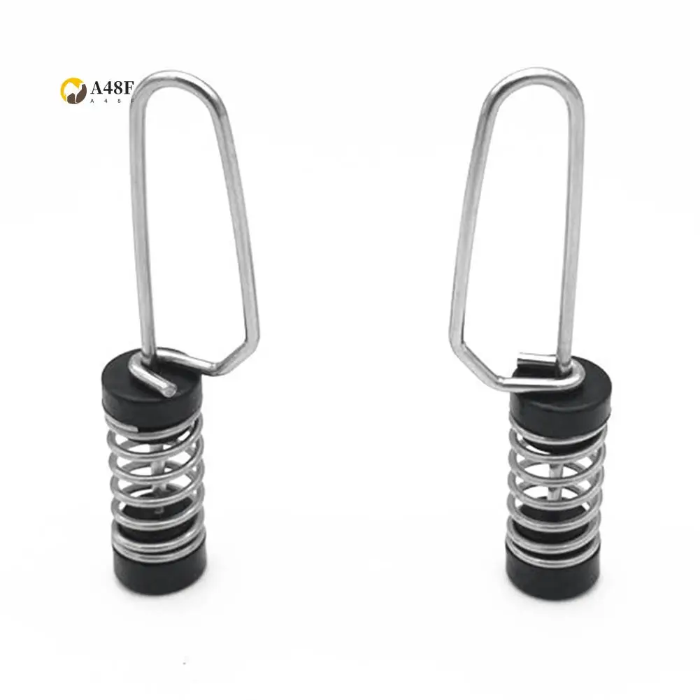 a48f-釣り旗クリップステンレス鋼マリンボート旗クリップハリヤードアウトリガーラインアンテナ旗竿ロープ