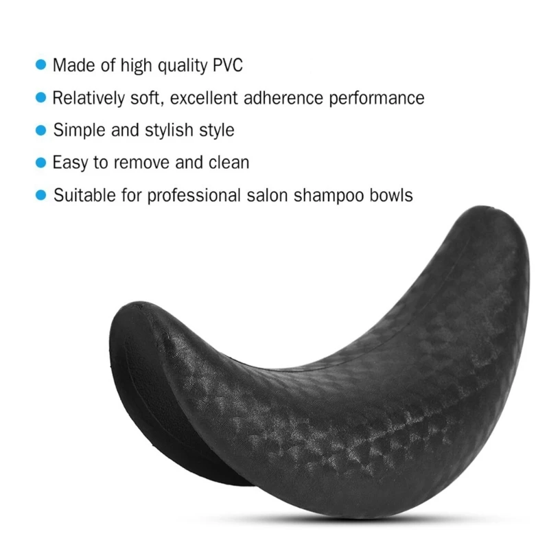 easy Washing Gel Neck Rest Shampoo Bowl Neck Pillow PU Pad for Salons Shampoo Bowl