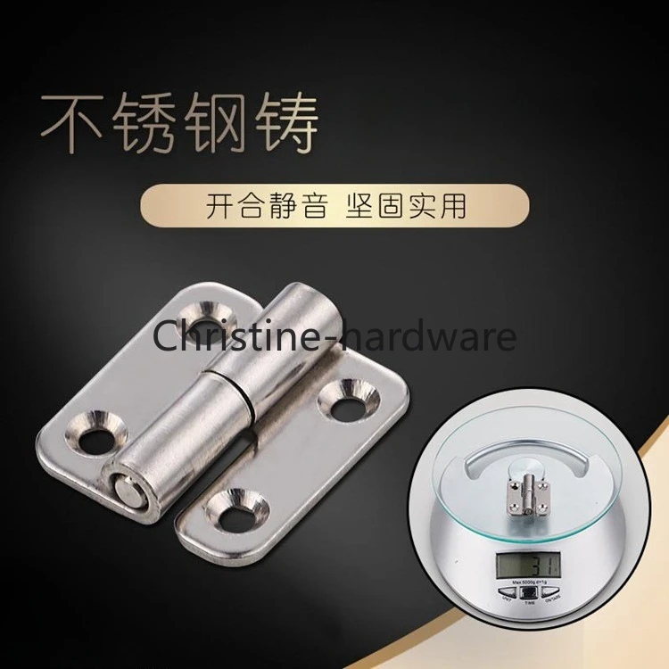 

4pcs Stainless Steel Hinges Universal Drawer Cabinet Fitting Connector Detachable Swing Hinge Slip Joint Furniture Hardware