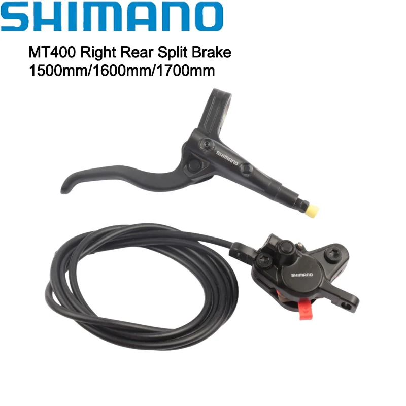 

SHIMANO MT400 Split Brake Right Rear Brake And Lever Brake Caliper MTB 1700MM 1600MM 1500MM For Mountain Bike Original
