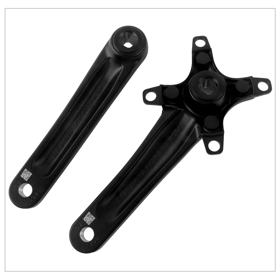 Prowheel Square Hole MTB Kurbel 170 175mm Mountainbike Kurbelarm 104BCD Kettenblatt 8 9 10 11 12 Gang Fahrradteile – Detail 18