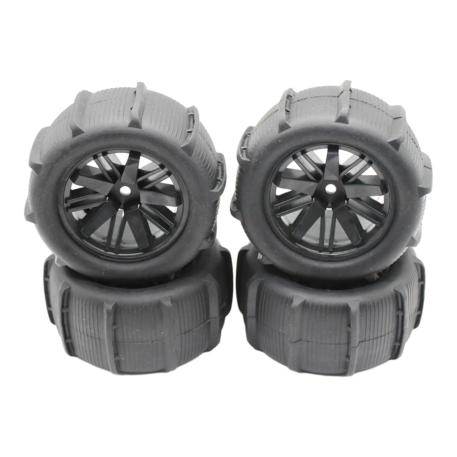 Wltoys 用 1/14 RC カータイヤ 12mm 六角アクセサリー 4 個 124007 124008