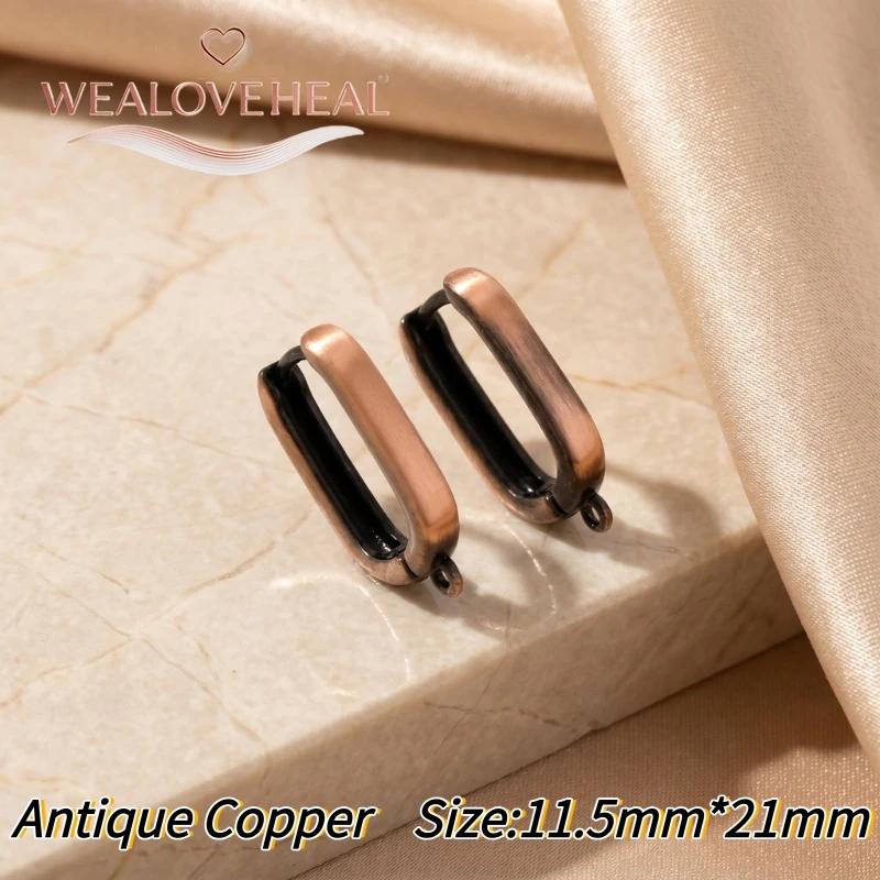 schmuckherstellung zubehör，Antike Bronze-Ohrringverschlüsse für DIY-Schmuckherstellung, Ohrringhaken, Zubehör, handgefertigte Bastelmaterialien, Großhandel – Detail 28