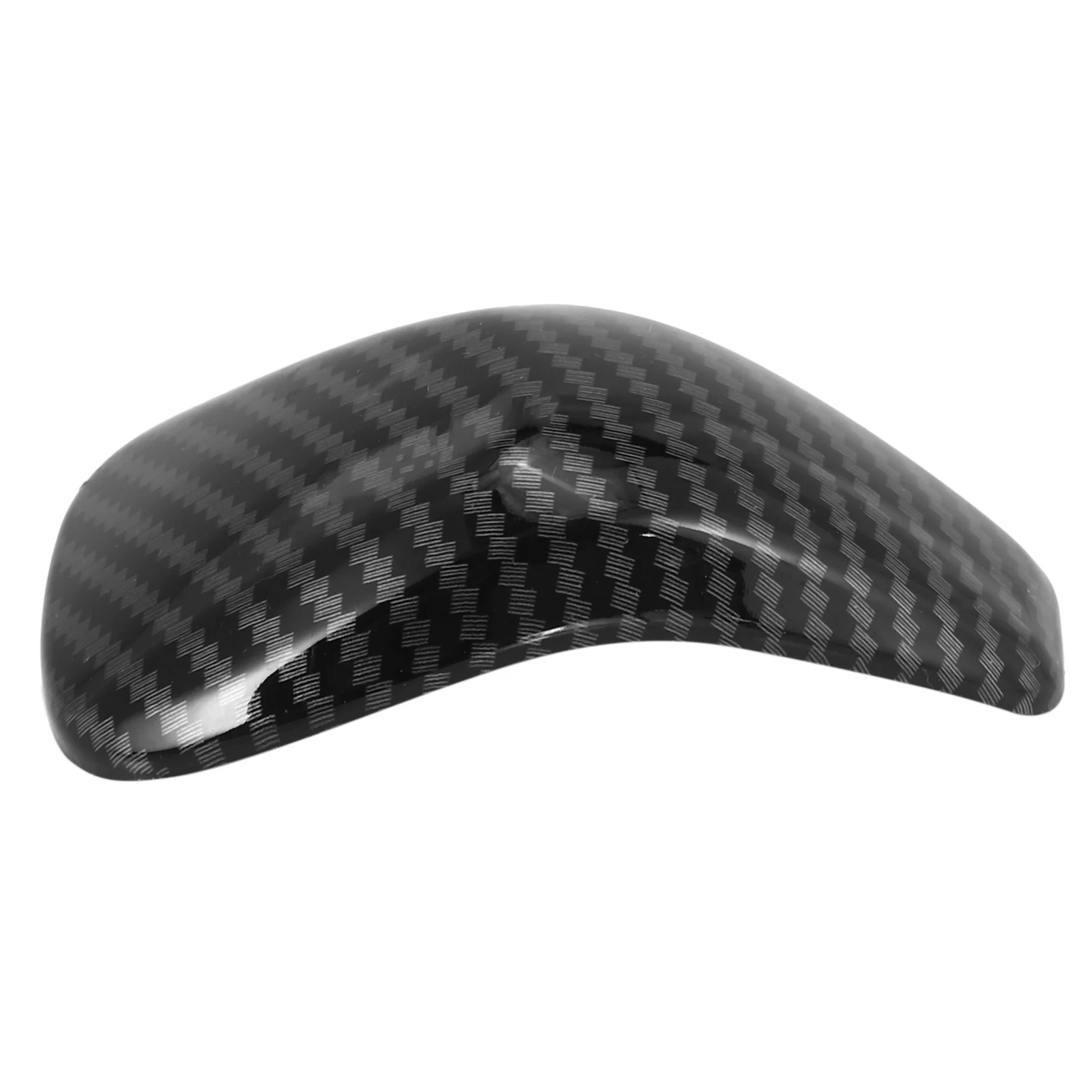 مقبض ناقل حركة السيارة غطاء رأس ملصق ملحقات تصفيف السيارة الداخلية ABS ألياف الكربون أسود جديد لسوبارو فورستر 2019 #4