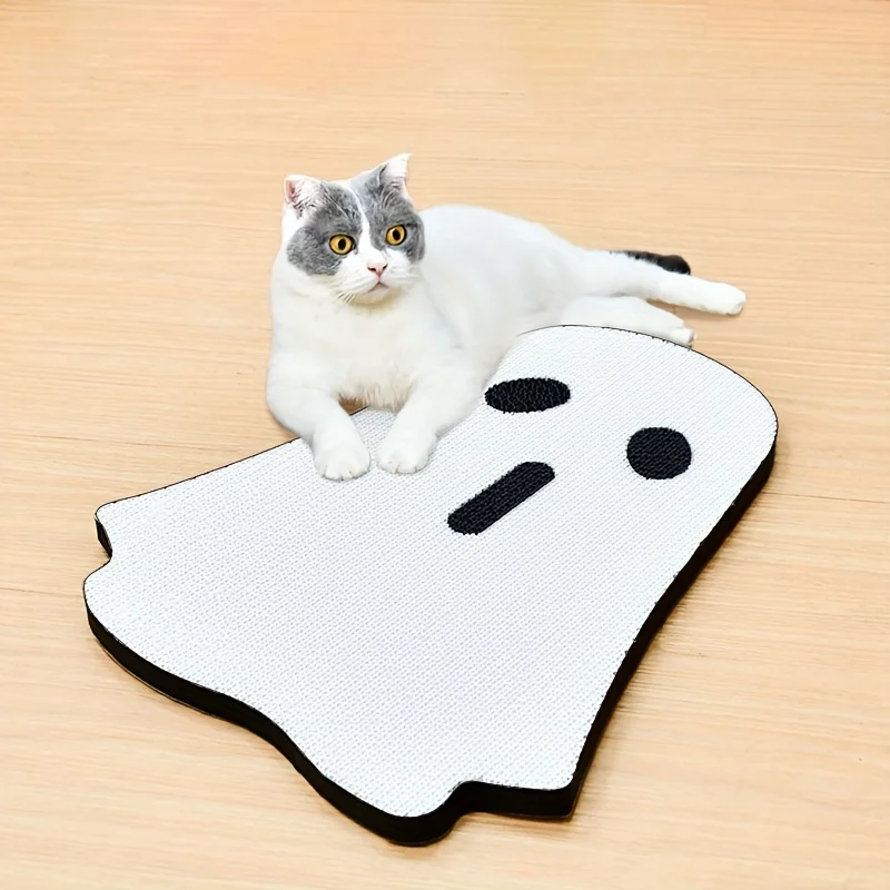 Halloween Cat Claw Plate Scratcher Wall Sticker Durable and Non Shattering Integrated Cat Claw Plate Wear resistant, Made of Kra