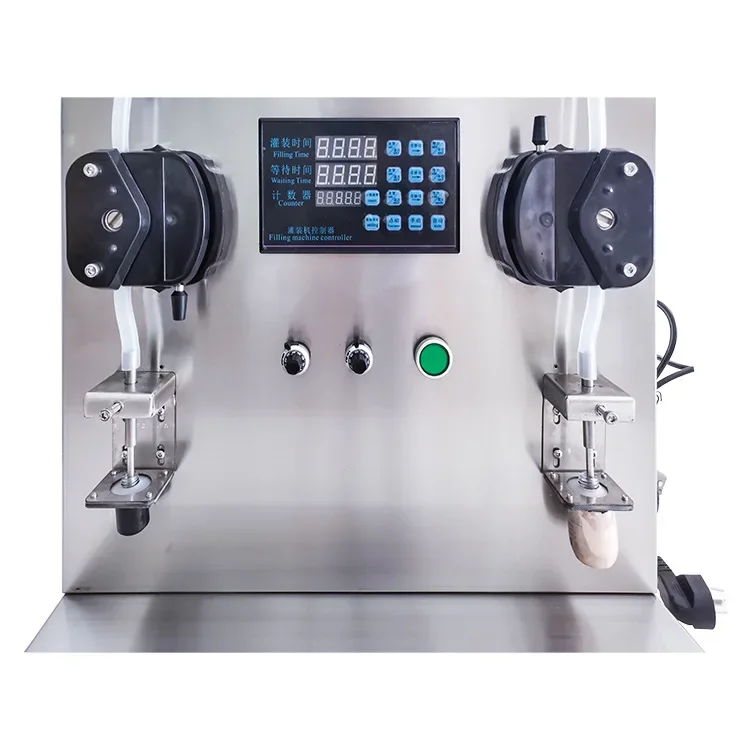 Multi-purpose UV glue, nail polish glue, mascara, lipstick, thread glue, sealant, balm liquid filling machine LRDB-2A