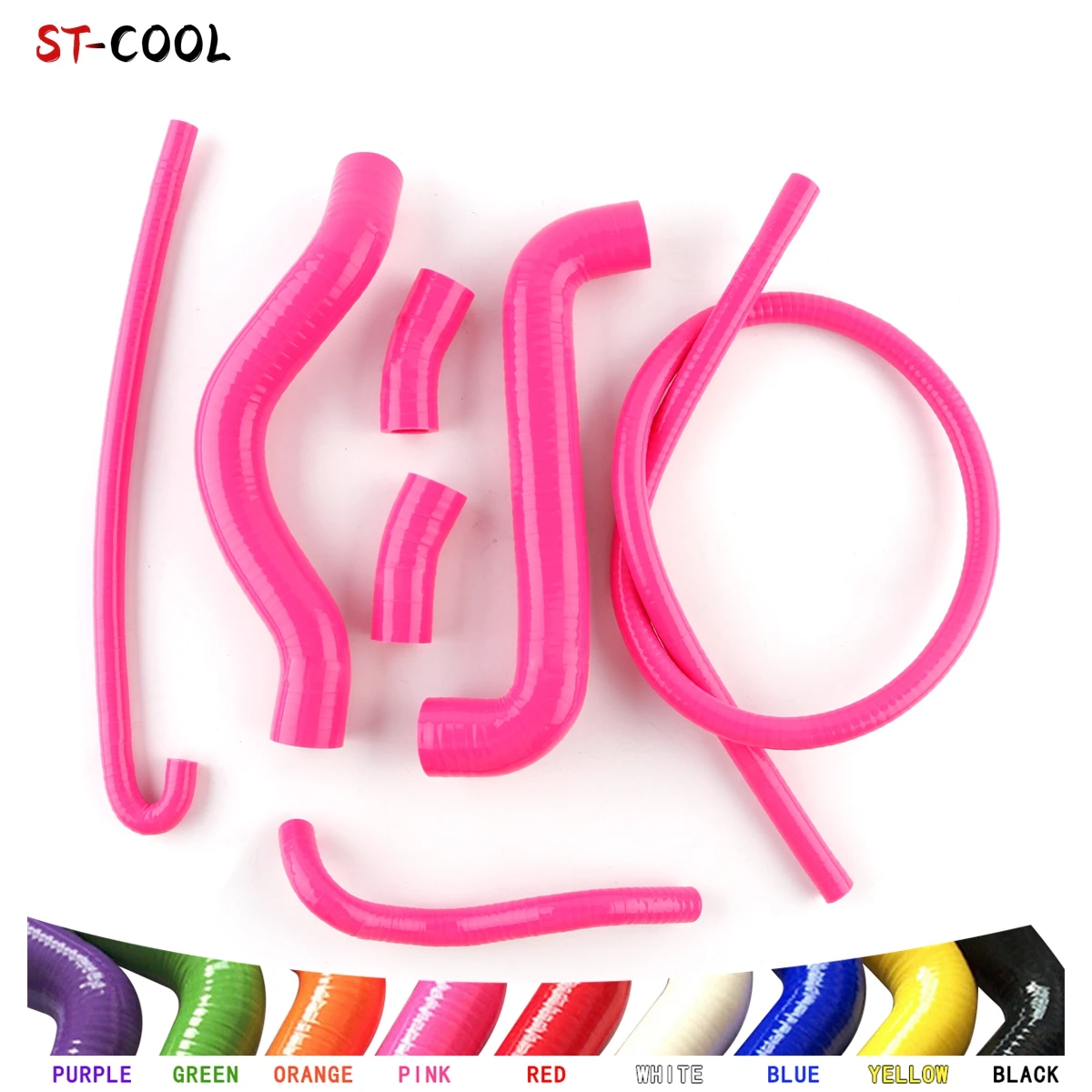 

FOR 1999-2002 SUZUKI SV 650 S K1 K2 SV650S SV650 2000 2001 Radiator Hoses Silicone Tubes Kit Piping 7Pcs 11 Colors