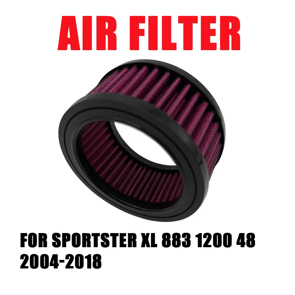 

For Sportster Xl 883 1200 48 2004-2018 Motorcycle Accessories Engine Air Filter Intake Cleaner