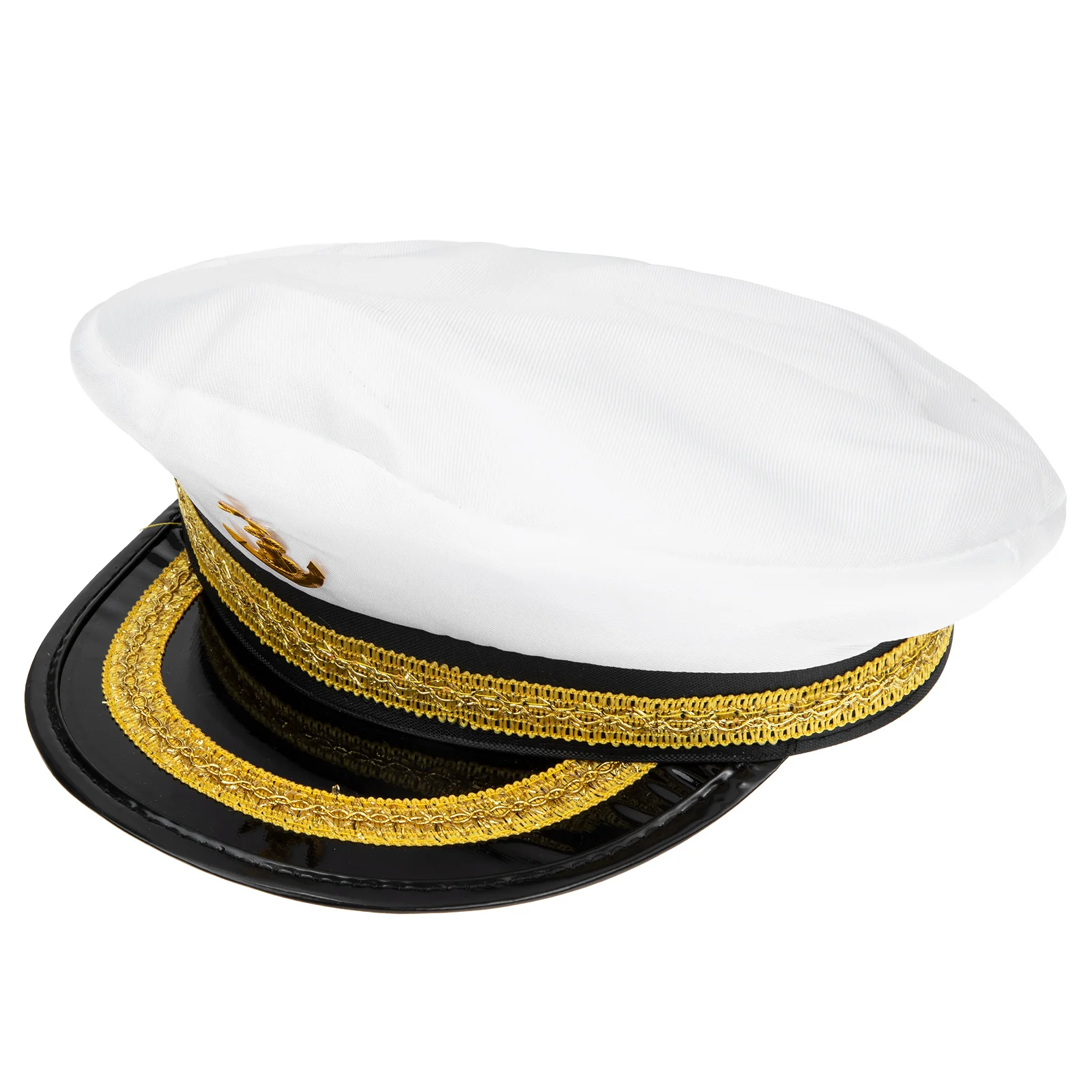 

Caps for Men Party Hats Costume Captain Captains Decor Adult Women Polyester Women's