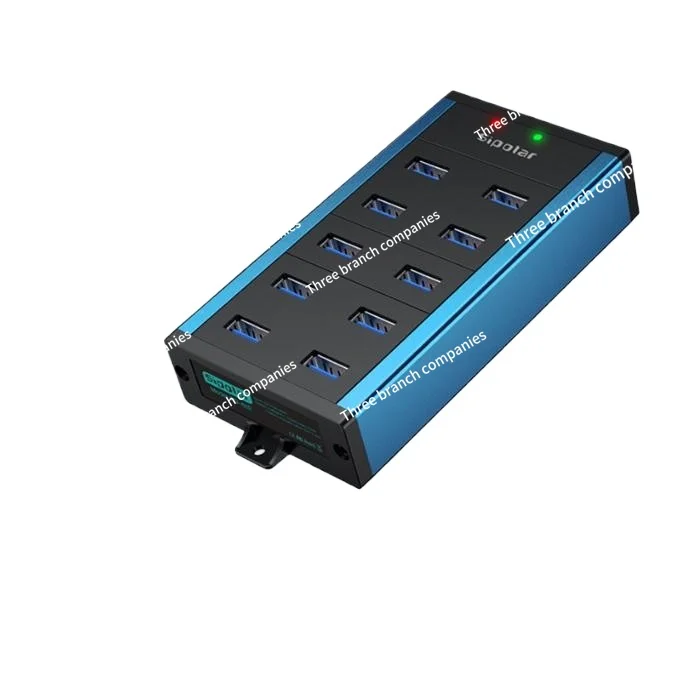 

10-Port/16-Port USB3.0 Rechargeable Hub Desktop U Disk Mobile Phone Extension Hub Deconcentrator USB2.0 Splitter with 12V