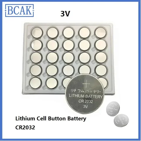 Кнопочный аккумулятор BCAK CR2032