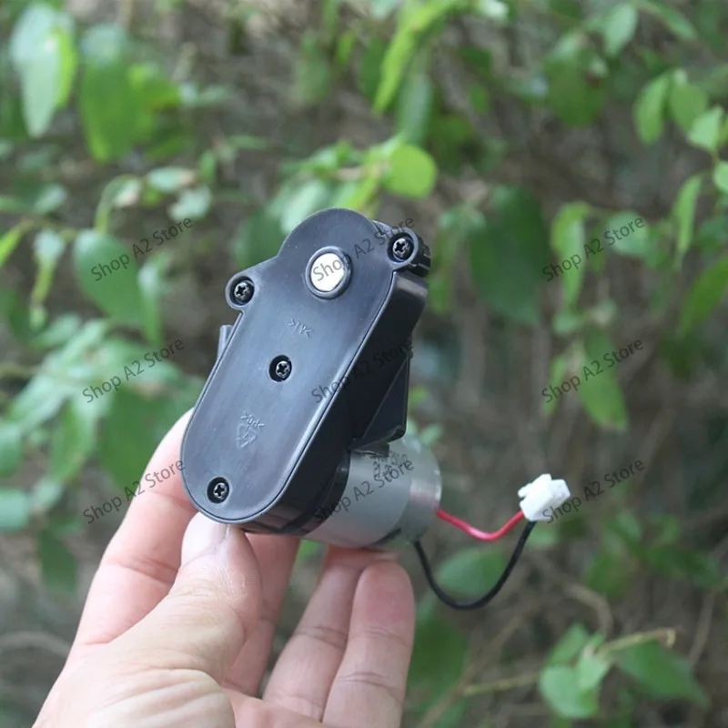Robot Vacuum Roller Brush Gearbox Assembly, Roller Brush Motor & Pulley Drive Motor Replacement Parts