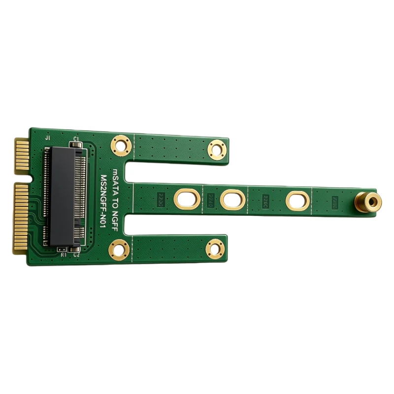 NEW M.2 B Key to mSATA Adapter Card Desktop Laptop SSD Solid State Drive Expansion Converter Board Support 2230-2280 M2 SATA SSD