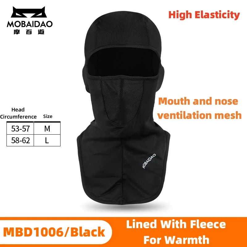 Winter Head Cover Full Face Mask Cycling Balaclavas Thickened Warm Ventilation Mouth Nose Mesh Mask Balaclavas