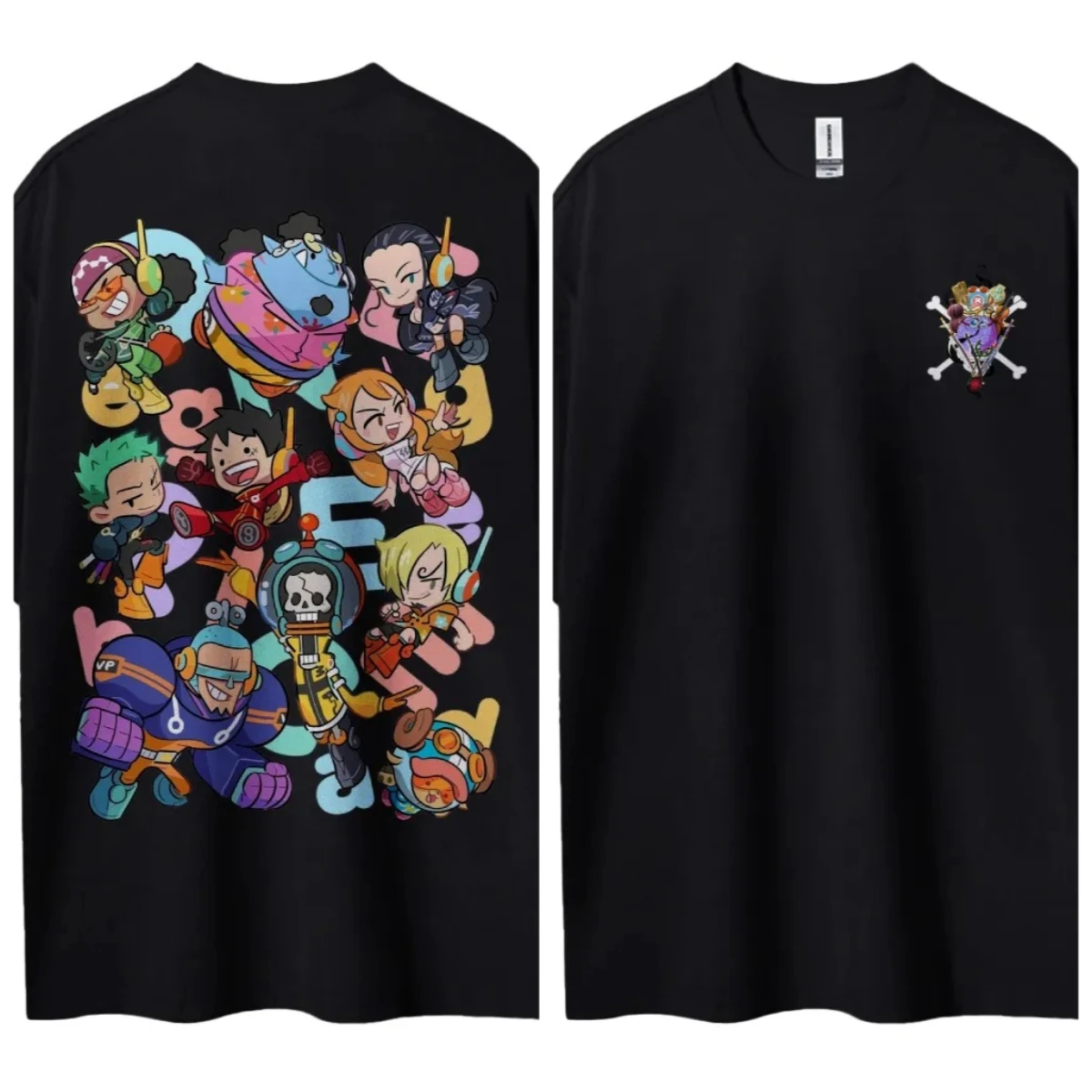 

Miniso ONE PIECE Луффи, горячая кровь, анимация, женские и мужские пары, повседневные, с коротким рукавом, с половиной рукава, удобная модная уличная одежда