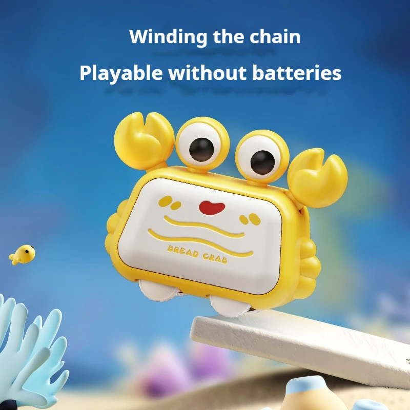 Doppia forza che cammina granchio strisciante Giocattoli sensoriali per bambini Apprendimento infantile Sviluppo strisciante Tempo interattivo della pancia per bambini