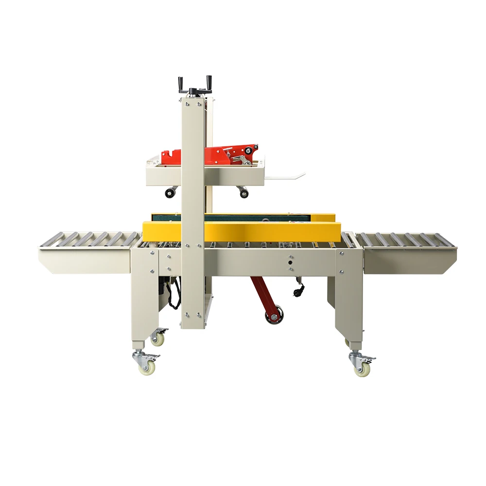 Low Noise Design Production Line Packaging Express Sealing Multi-Size Adjustable Industrial Carton Sealing Machine