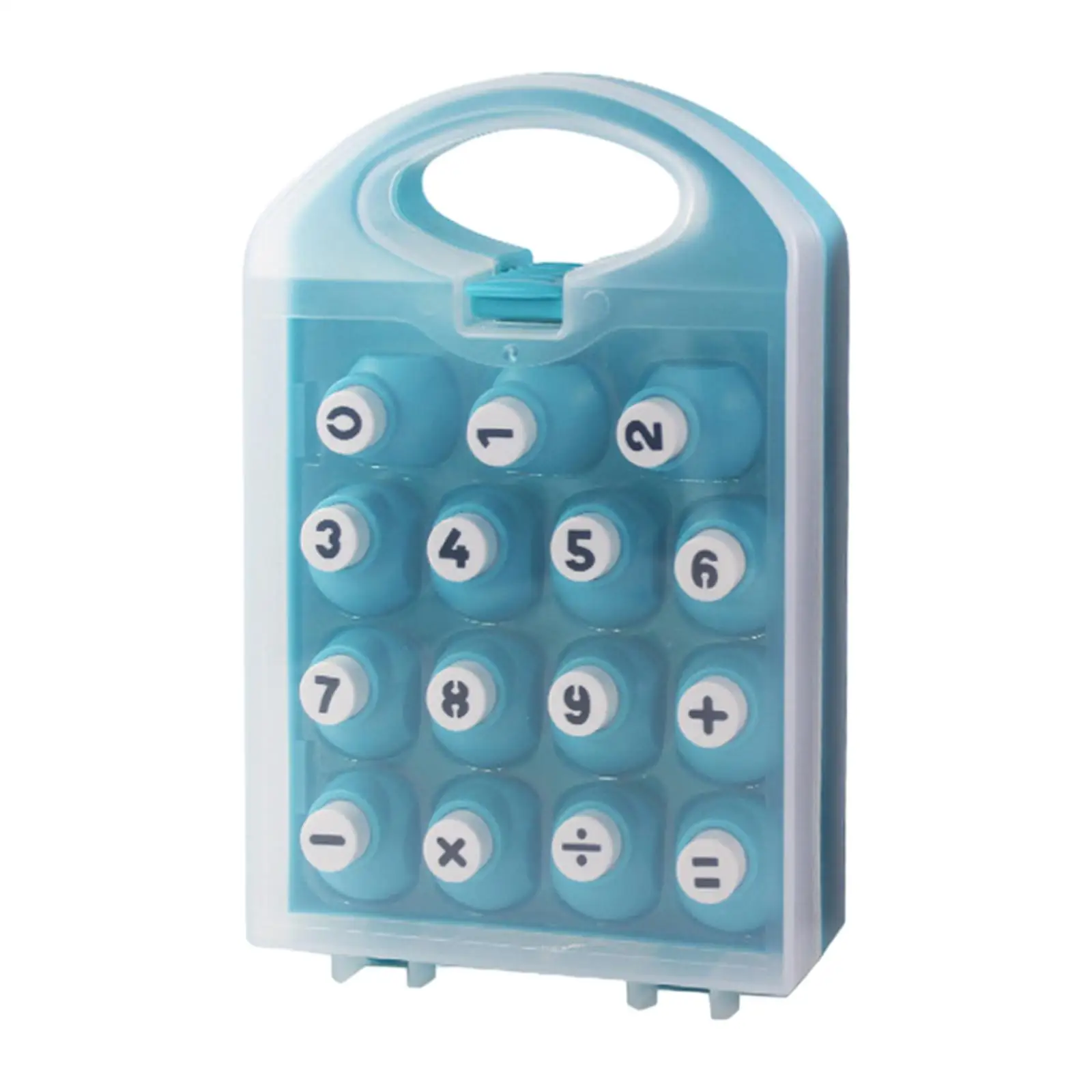 ثقب الناخس للحرف الورقية ، عدد لكمة القاطع ، الأطفال مع صندوق تخزين ، أداة النقش ، اللكمات الحرفية